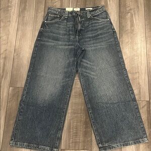 Cotton On Men's Relaxed Dark Blue Jeans